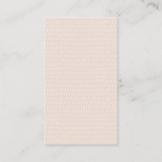 Beer - Roze lazen roze  - Baby shower Informatiekaartje (Achterkant)