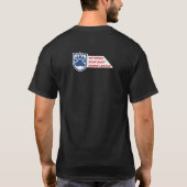 Beer Rug Riding (logo op achterzijde) T-shirt (Achterkant)