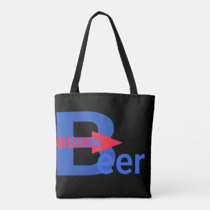 Beer run tote bag