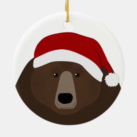 Beer Santa Ornament (Achterkant)