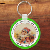 BEER SANTA SLEUTELHANGER (Voorkant)