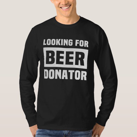 Beer Sayings Beer Sponsor Sayings Drinking Sayings T-shirt (Voorkant)