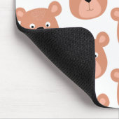 Beer schattig gezicht muismat (Hoek)