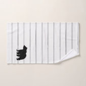 Beer Scheepspatroon Woordenset Bad Handdoek (Handdoek)