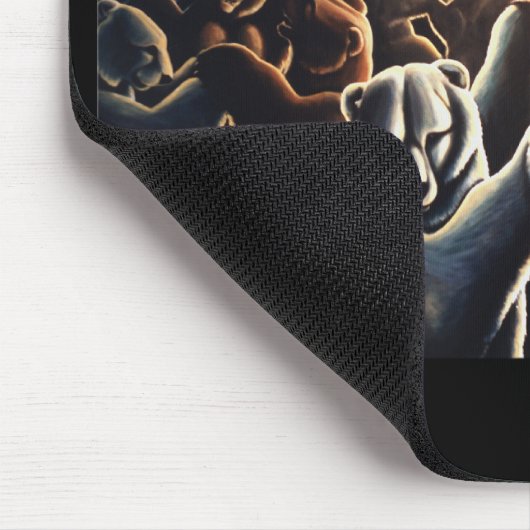 Beer Schilder Mousepad Wildlife Art Mousepad Muismat (Hoek)