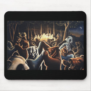 Beer Schilder Mousepad Wildlife Art Mousepad Muismat