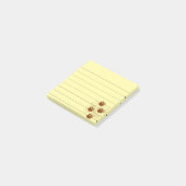 Beer schildert Afdrukken Afdrukonderdruk 3x3 Post-it® Notes (Schuin)