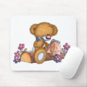 Beer schrijver muismat (Met muis)