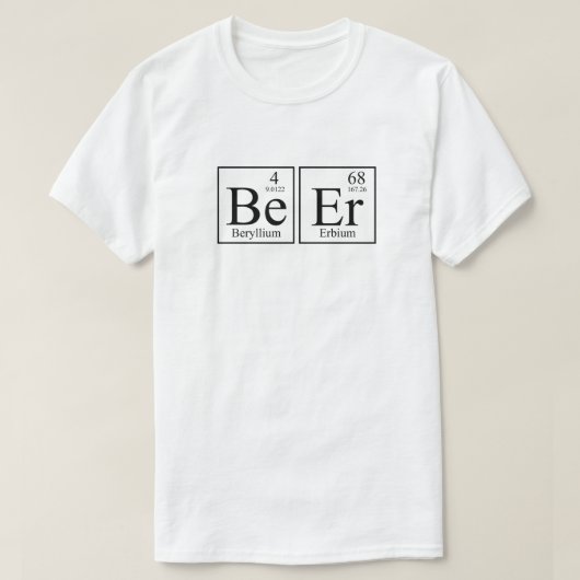 Beer Science T-shirt (Design voorkant)