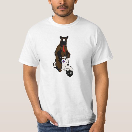 Beer scooter t-shirt (Voorkant)