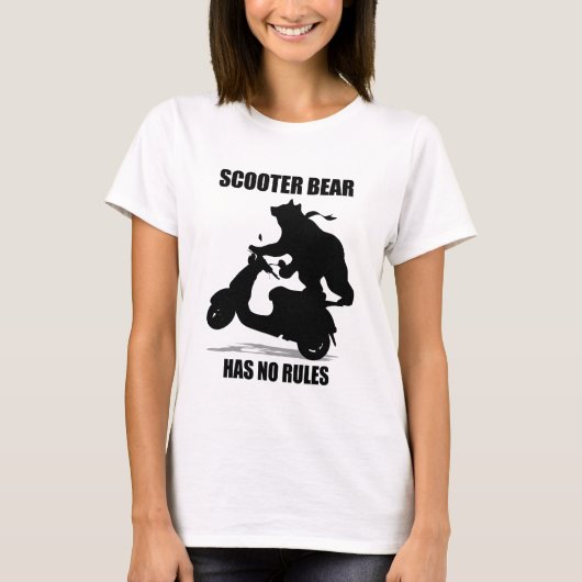 Beer scooter t-shirt (Voorkant)