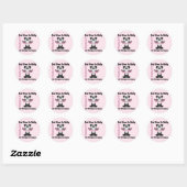 Beer Scripture Panda Ronde Sticker (Vel)