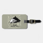 Beer Shadow Puppet Hand Bagagelabel (Voorkant horizontaal)