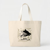 Beer Shadow Puppet Hand  Grote Tote Bag (Voorkant)