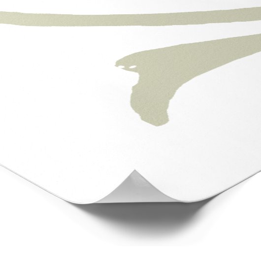 Beer Shadow Puppet Hand  Poster (Hoek)