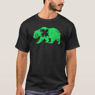 Beer Shamrock St Patrick's Day Ierse Klaver Heilig T-shirt