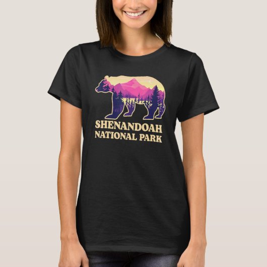 Beer Shenandoah National Park Virginia Hiking Souv T-shirt (Voorkant)