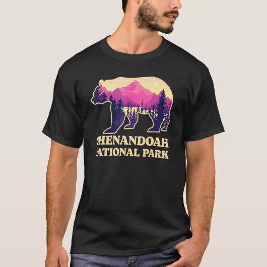 Beer Shenandoah National Park Virginia Hiking Souv T-shirt (Voorkant)