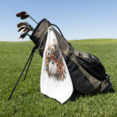 Beer Shirt Country Pumpkin Golfhanddoek (Groen)