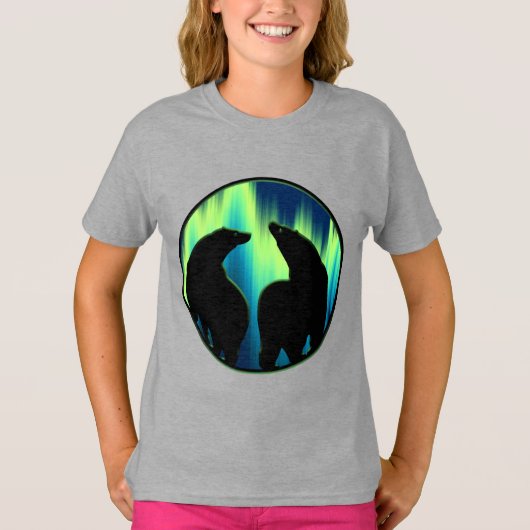 Beer Shirt Northern Lights Organic T-shirt voor me (Voorkant)
