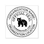 Beer Sil #3 Aangepaste Officiële Stempel Naam Loc  (Design)