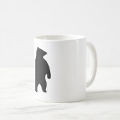 Beer Silhouet Koffiemok (Voorkant rechts)