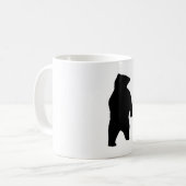 Beer Silhouet Koffiemok (Voorkant links)