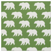 Beer Silhouette Woodland Animals Stof (Swatch)
