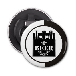 BEER - Six Pack flessen Button Flesopener