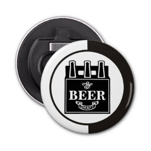 BEER - Six Pack flessen Button Flesopener
