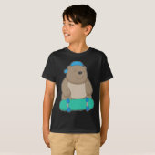 Beer Skater Skateboard T-shirt (Voorkant volledig)