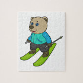 Beer Skier Ski Legpuzzel (Verticaal)