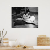 Beer Skin Rug, 1938 Poster (Keuken)