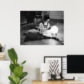 Beer Skin Rug, 1938 Poster (Thuiskantoor)