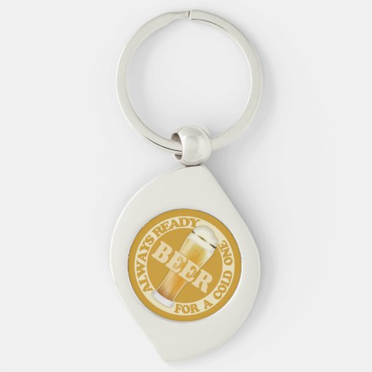 BEER-sleutelketen Sleutelhanger (Voorkant)
