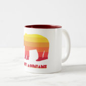 Beer "Smoky Mountains" Tweekleurige Koffiemok (Voorkant rechts)