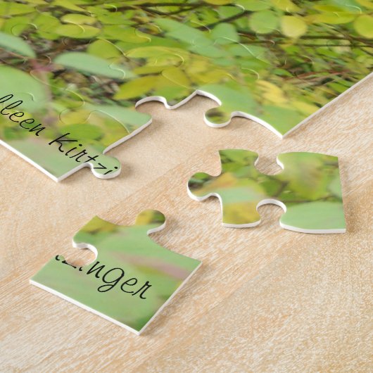 Beer snijden in de boom legpuzzel (Zijkant)