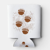 Beer snijder afdrukken op ondergrondse ondergrond blikjeskoeler (Achterkant)