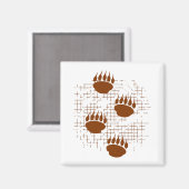 Beer snijder afdrukken op ondergrondse ondergrond magneet (Voorkant / Achterkant)