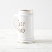 Beer Snob Beer Stein Bierpul (Voorkant links)