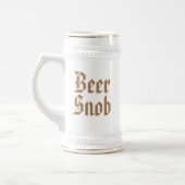 Beer Snob Beer Stein Bierpul (Links)