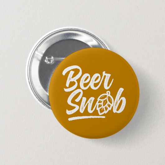 Beer Snob Button (Voorkant /achterkant)