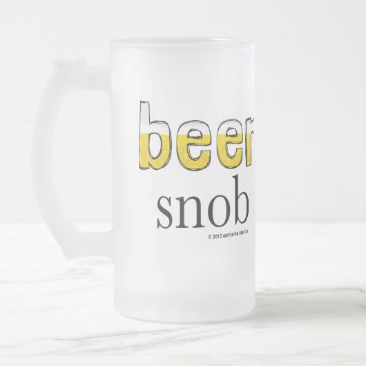 Beer Snob Frosty Mok (Links)