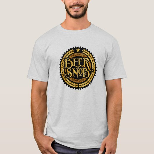 Beer Snob T-shirt (Voorkant)