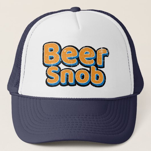 Beer Snob Trucker Hat Pet (Voorkant)