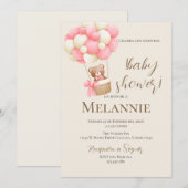 Beer Spaans Baby shower uitnodiging (Voorkant / Achterkant)