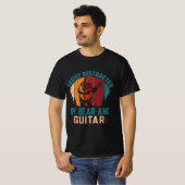 Beer Spelen Bass Retro Gitaar Beer Gitarist T-shir T-shirt (Voorkant volledig)