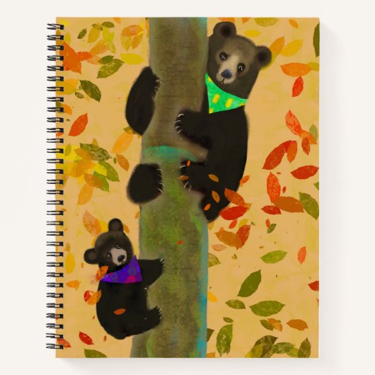 Beer spiraallaptop (8,5 x 11 inch). met colleges) notitieboek (Voorkant)