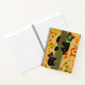 Beer spiraallaptop (8,5 x 11 inch). met colleges) notitieboek (Binnen)