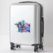 Beer Spirit Warrior Custom-Cut Vinyl Sticker (Koffer)